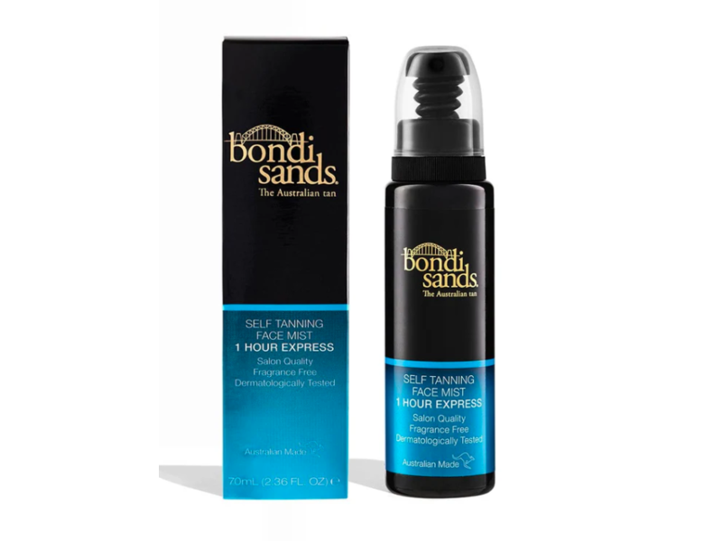 Bondi Sands 1-Hour Express Self Tanning Face Mist Lightweight Fragrance-Free Formula 70mL