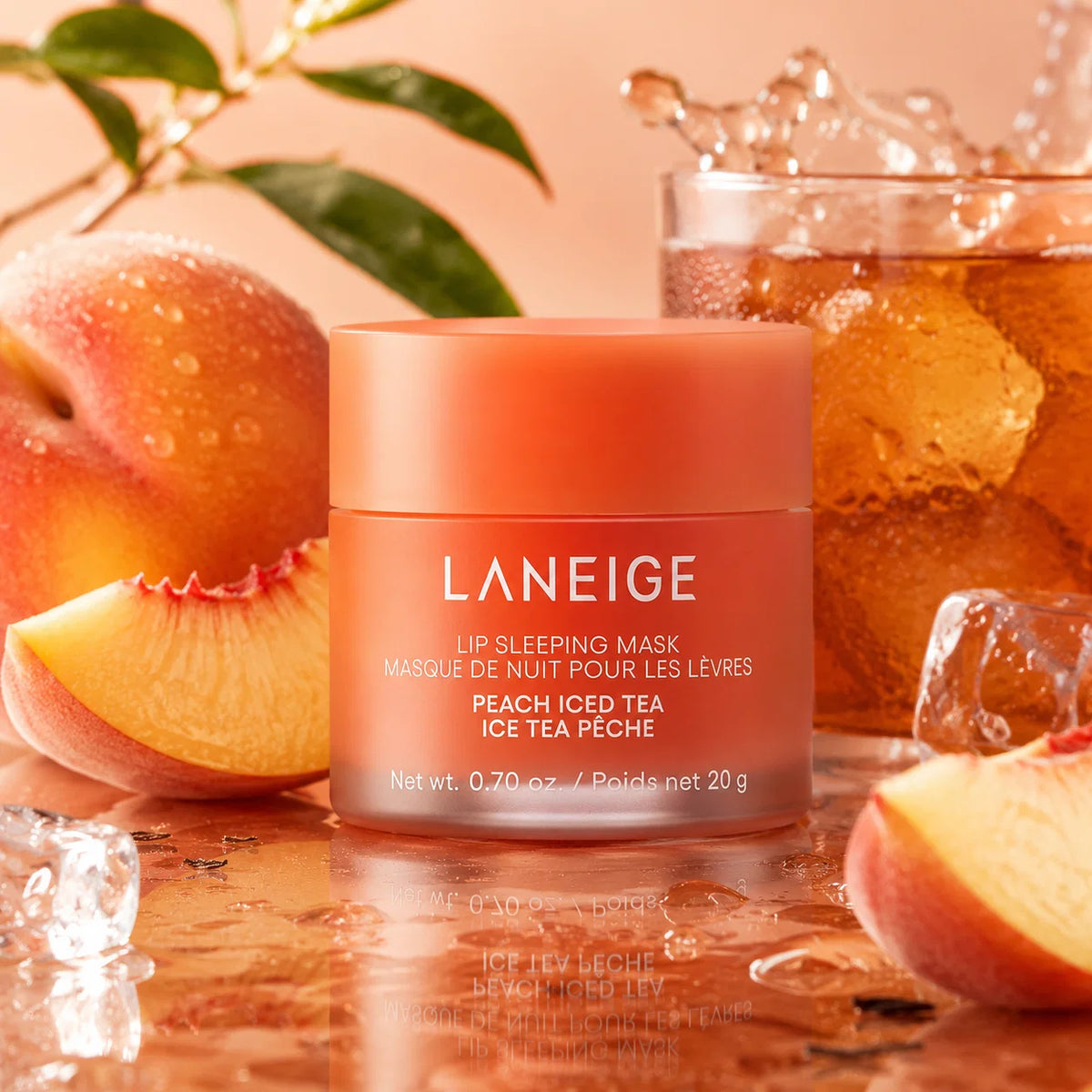 Laneige – Lip Sleeping Mask EX Peach Iced Tea 20 g