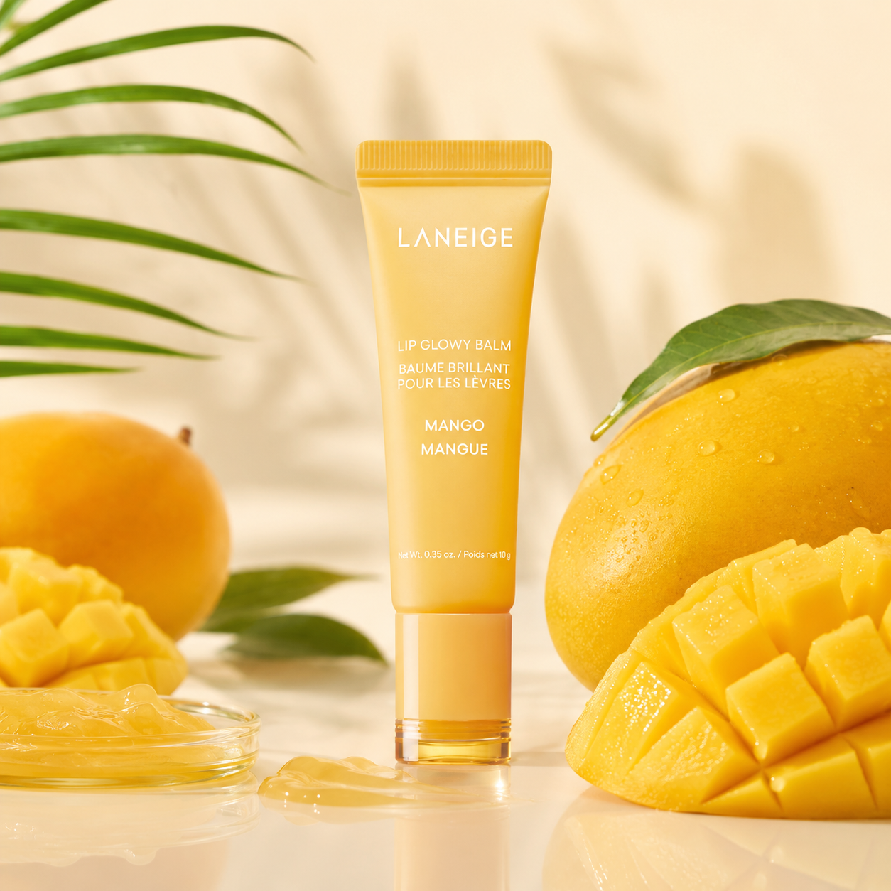 Laneige Lip Glowy Balm Mango Flavor 10g