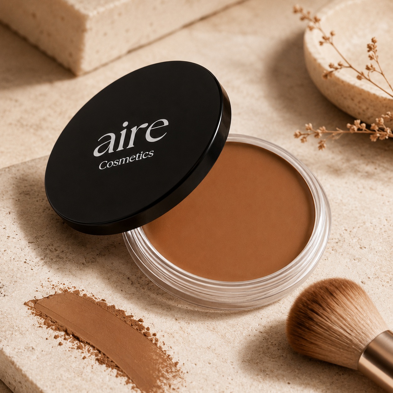 Aire Cosmetics Sunkissed Cream Bronzer Medium Tan 20g
