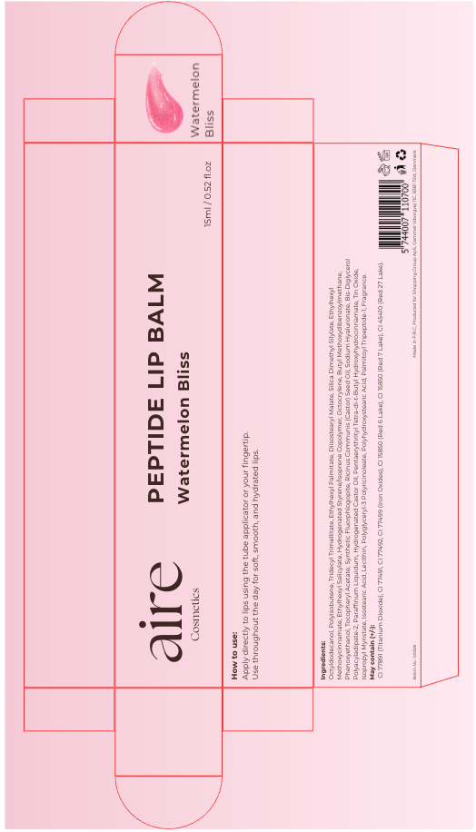 Aire Cosmetics Peptide Lip Balm Watermelon Bliss 15ml