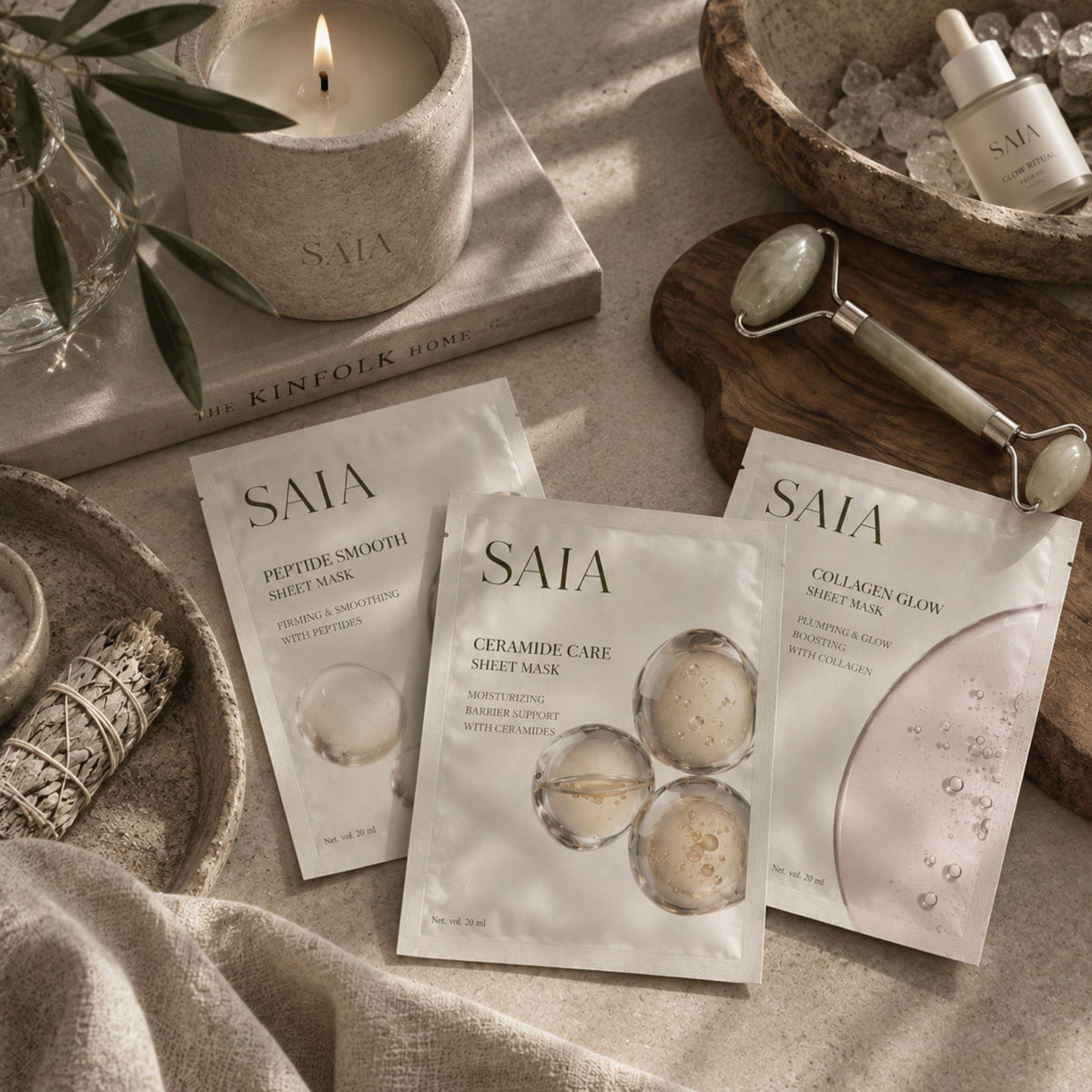 Saia Skin Collagen Sheet Mask 20ml