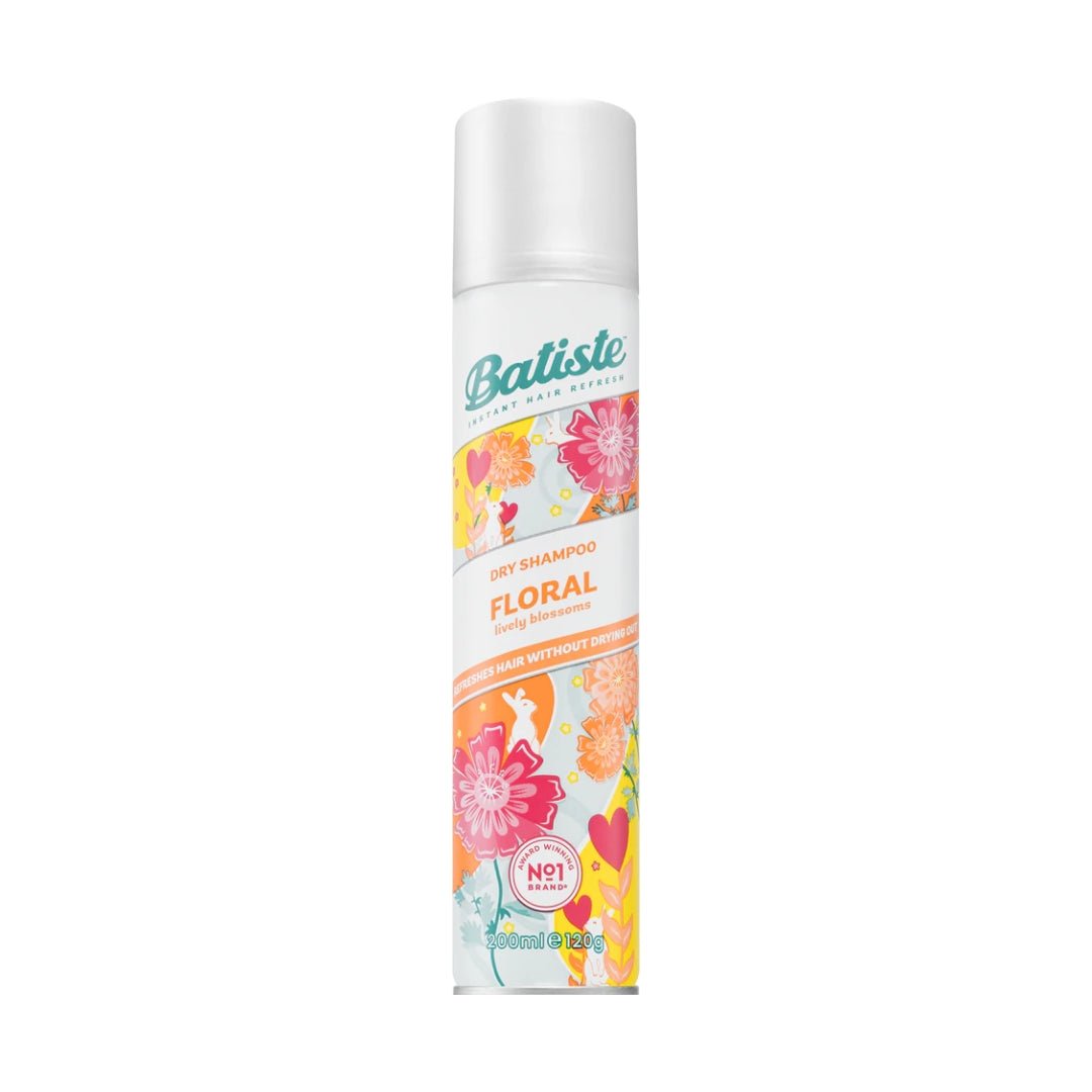 Batiste Dry Shampoo Floral Lively Blossoms 200ml. - Makeup lagersalg