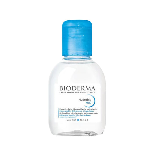 Bioderma Hydrabio H2o Micellar Solution 100 Ml Cleansing And Hydrating Micellar Water - Makeup lagersalg