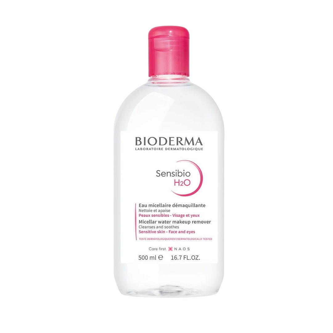Bioderma Sensibio H2O Solution Micellaire Cleanser Makeup Remover 500ml - Makeup lagersalg