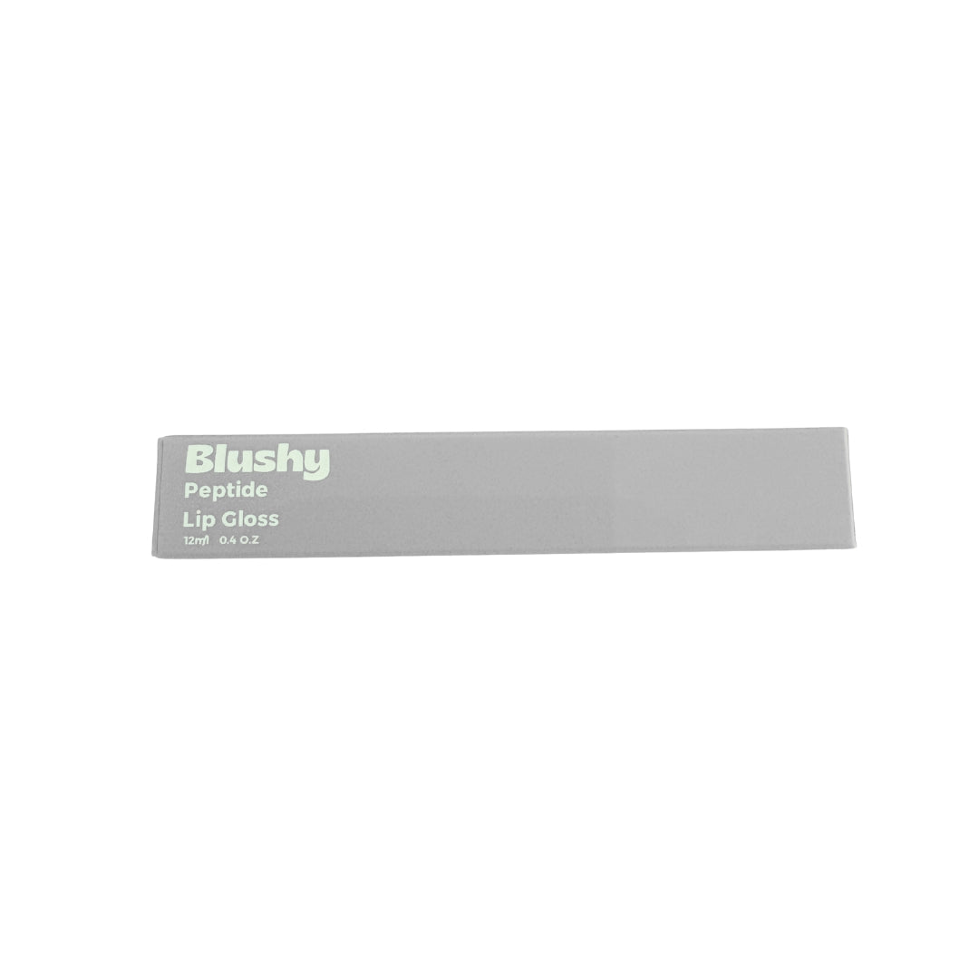 Blushy Peptide Lip Gloss 01 Clear 12ml - Makeup lagersalg