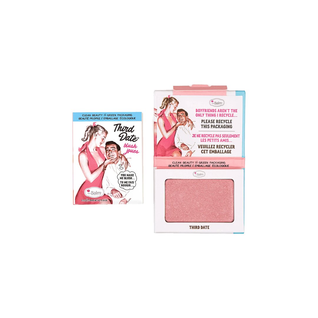 Cheeks by theBalm Cosmetics Third Date Blush 6.5g - Makeup lagersalg