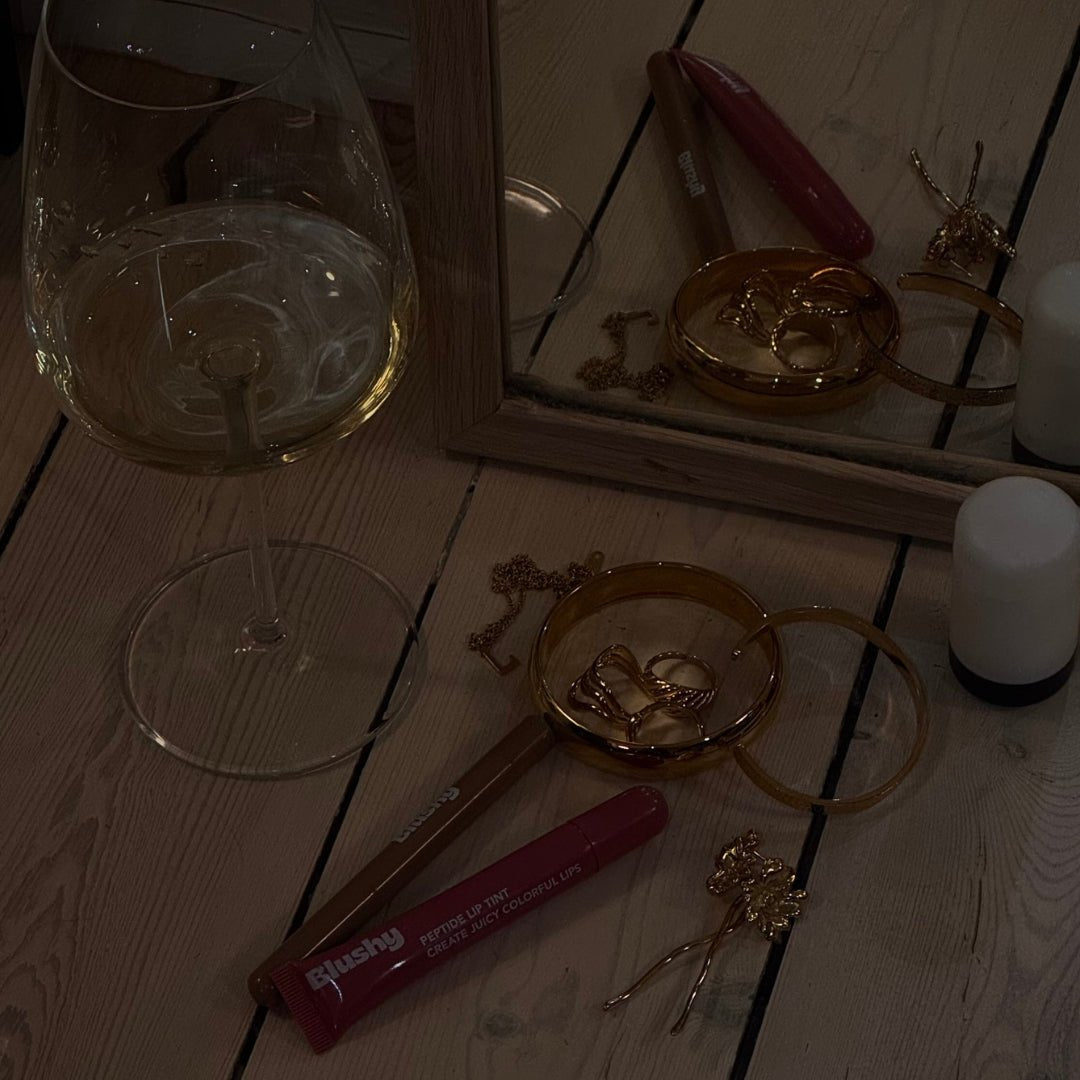 Corelle - Glow Bar Armbånd - 18K Guldbelagt - Makeup lagersalg