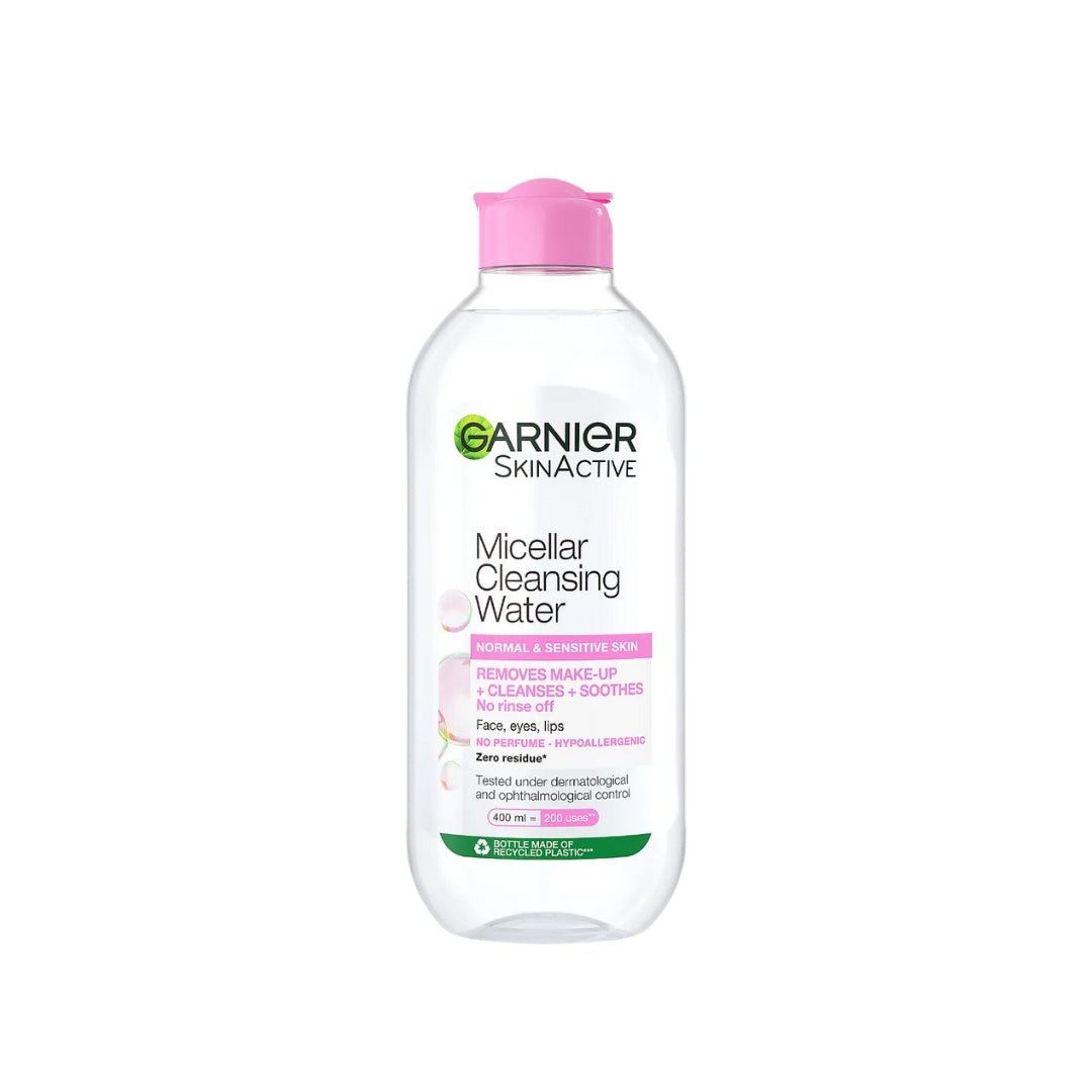 Garnier Skin Active Micellar Cleansing Water For Sensitive Skin 200ml - Makeup lagersalg