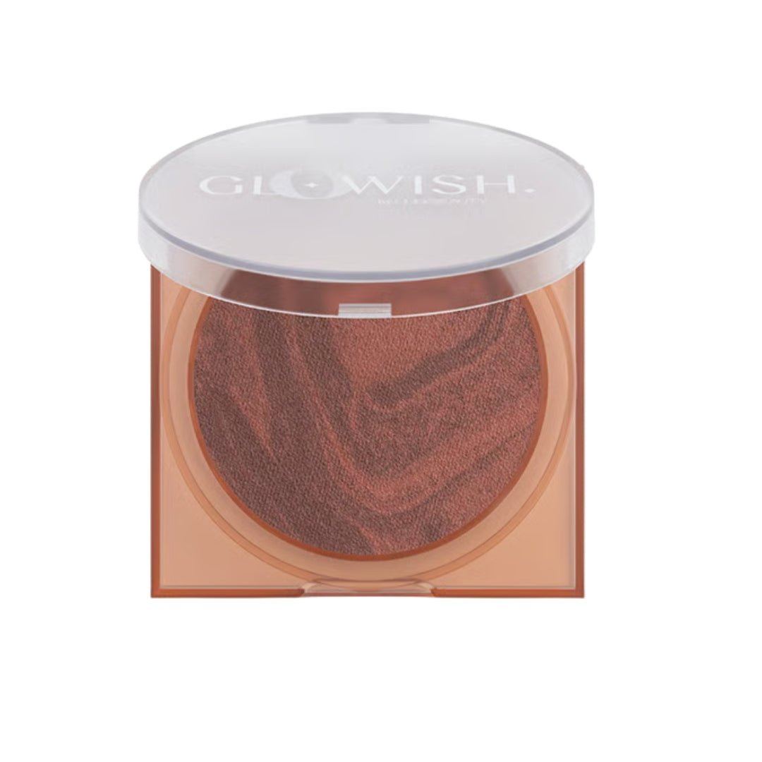 Huda Beauty Glowish Soft Radiance Vegan Bronzing Powder 0.28 Oz - Makeup lagersalg