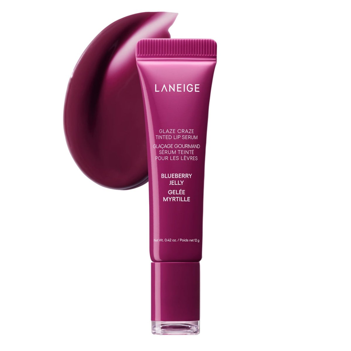Laneige Glaze Craze Tinted Lip Serum - Blueberry Jelly 12g