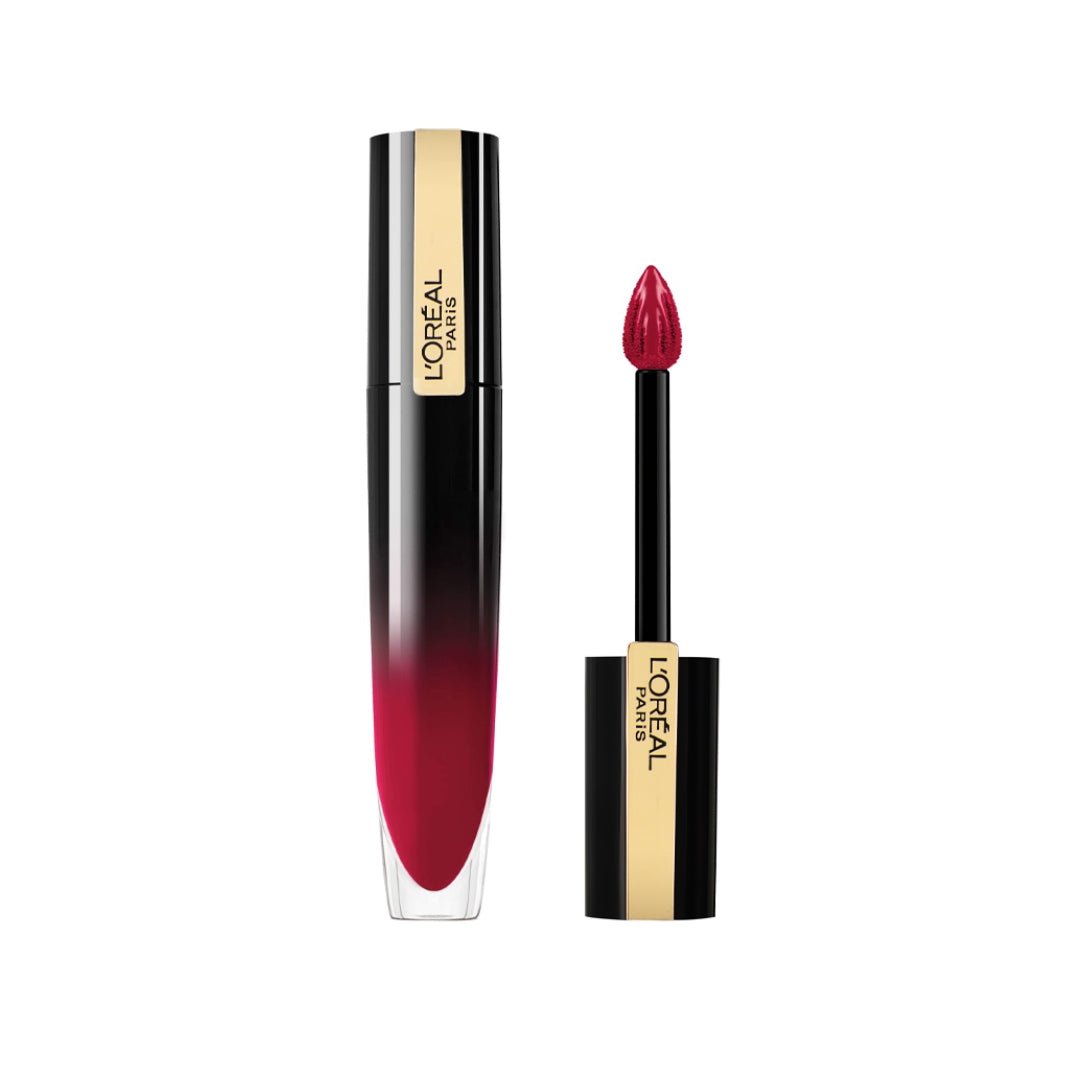 L'Oreal Paris Brilliant Signature High Shine Lip Ink 312 Be Powerfull 6.4ml - Makeup lagersalg