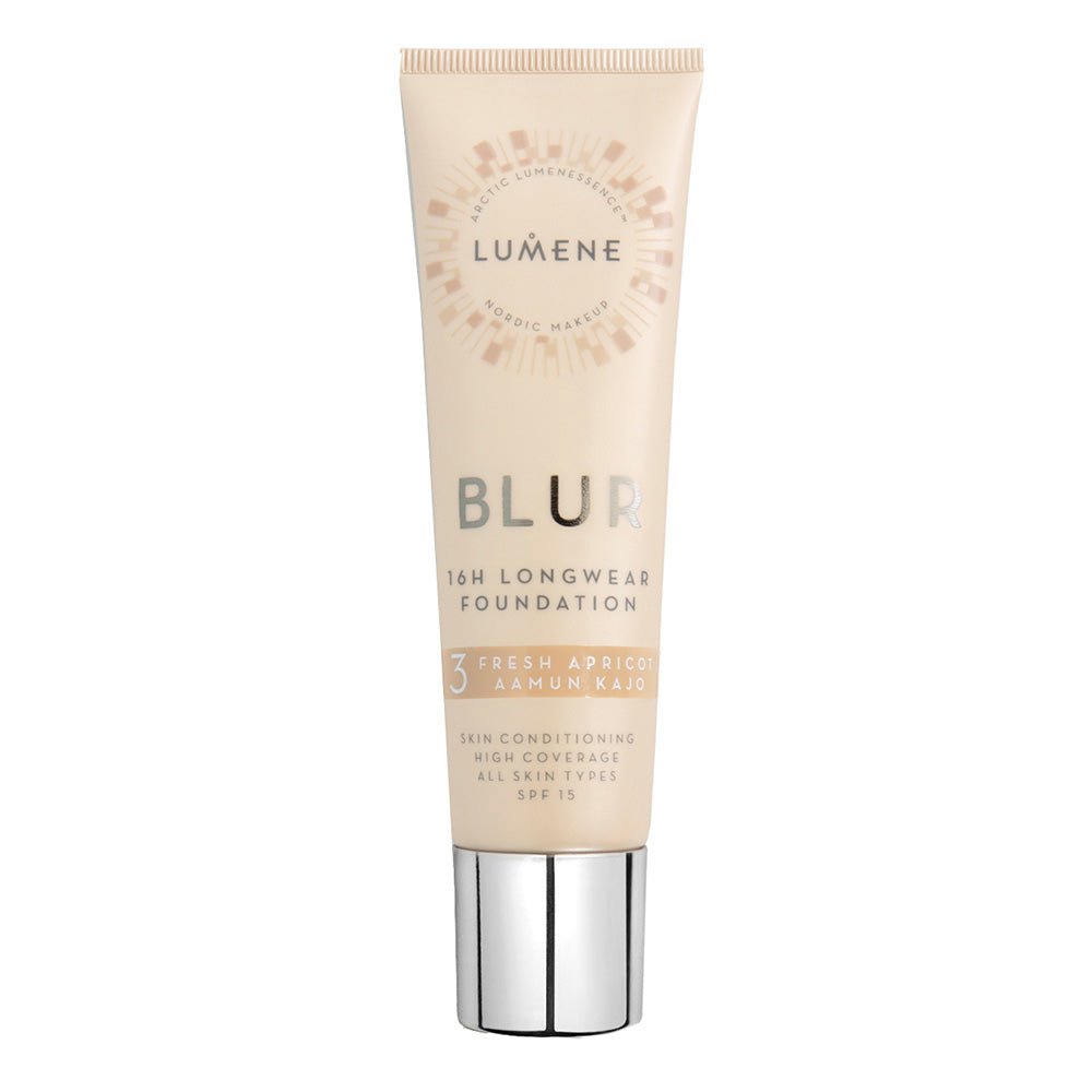 Lumene Blur Smoothing Foundation For All Skin Types Spf15 00 Light Ivory 30ml