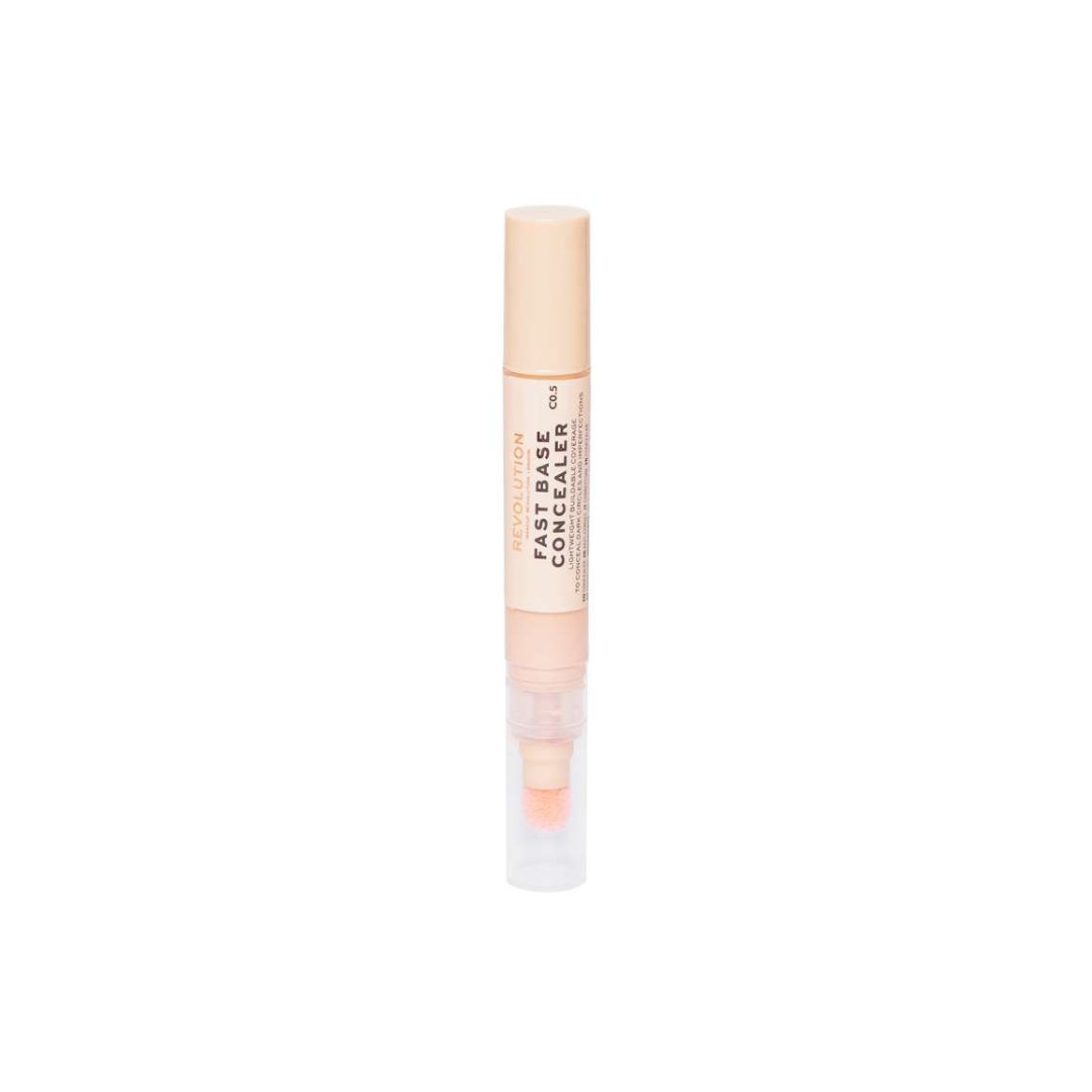 Makeup Revolution Fast Base Concealer C0.5 4.5ml - Makeup lagersalg