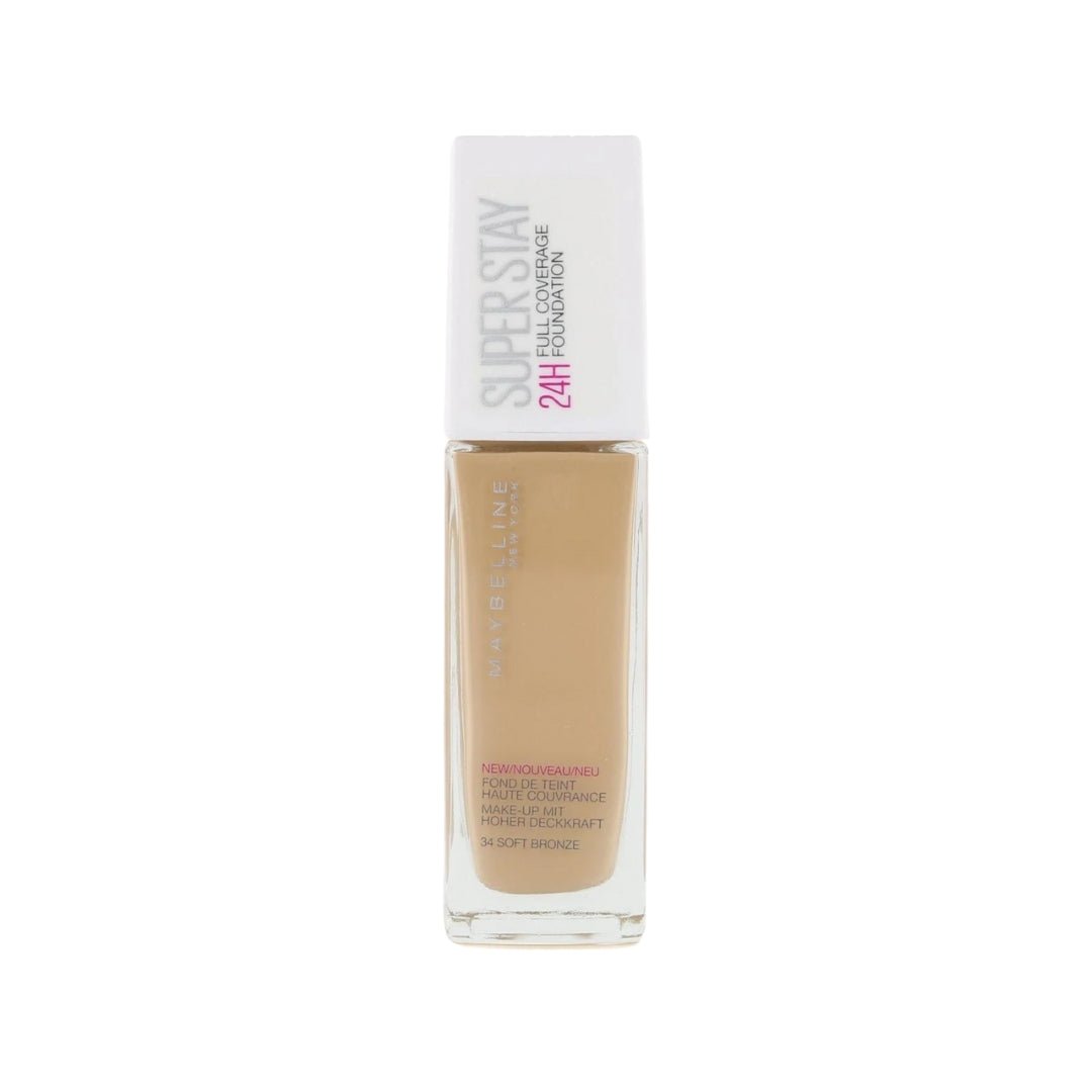 Maybelline SuperStay 24H Liquid Foundation 034 Soft Bronze 30ml - Makeup lagersalg