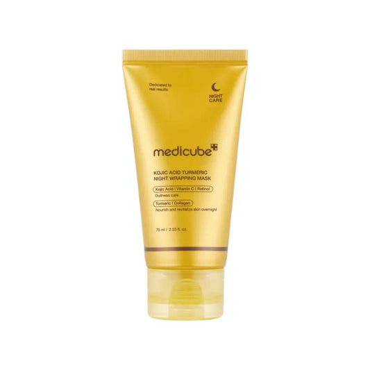 Medicube Kojic Acid Turmeric Night Wrapping Mask 75ml - Makeup lagersalg