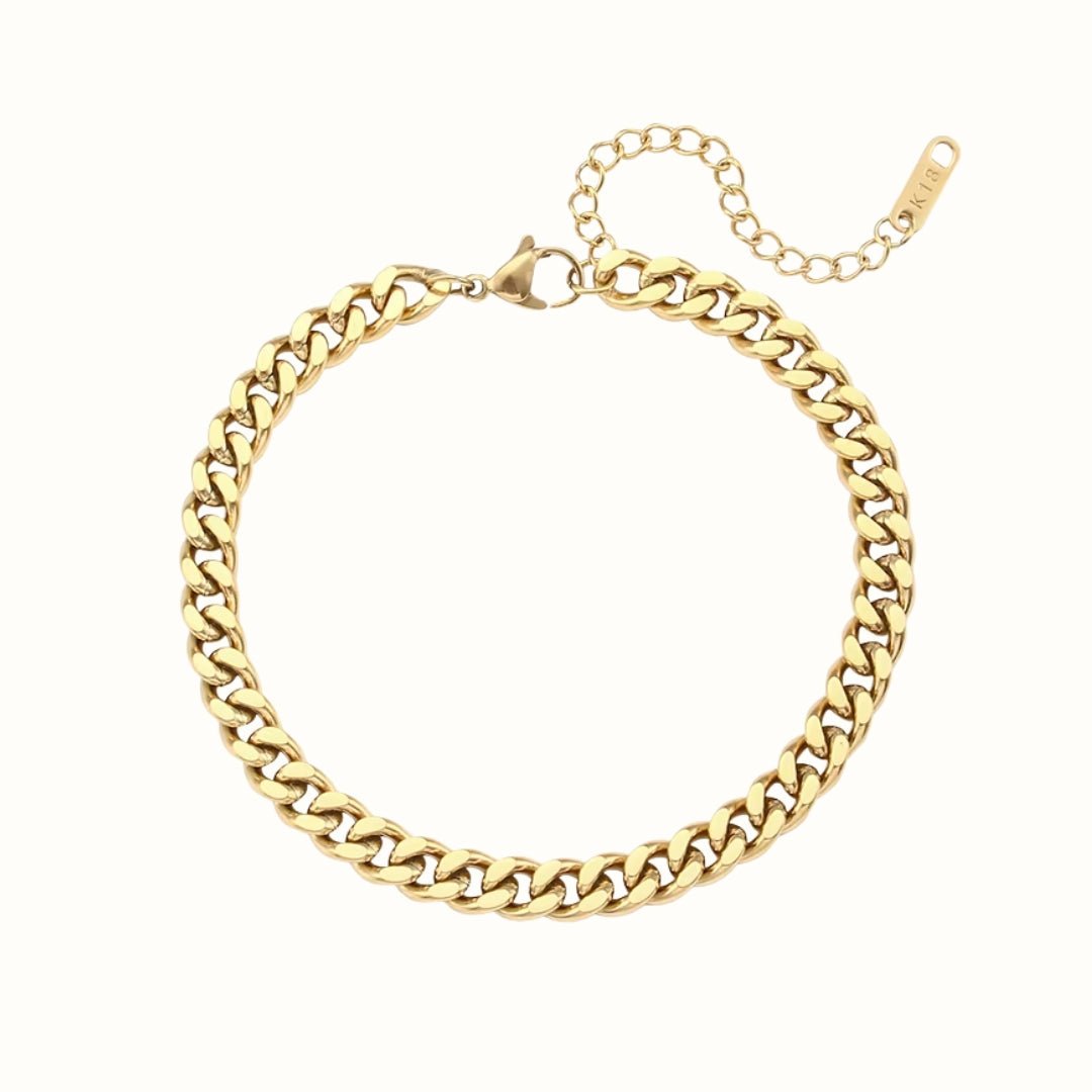 Panser Armbånd 18k Guldbelagt - Makeup lagersalg