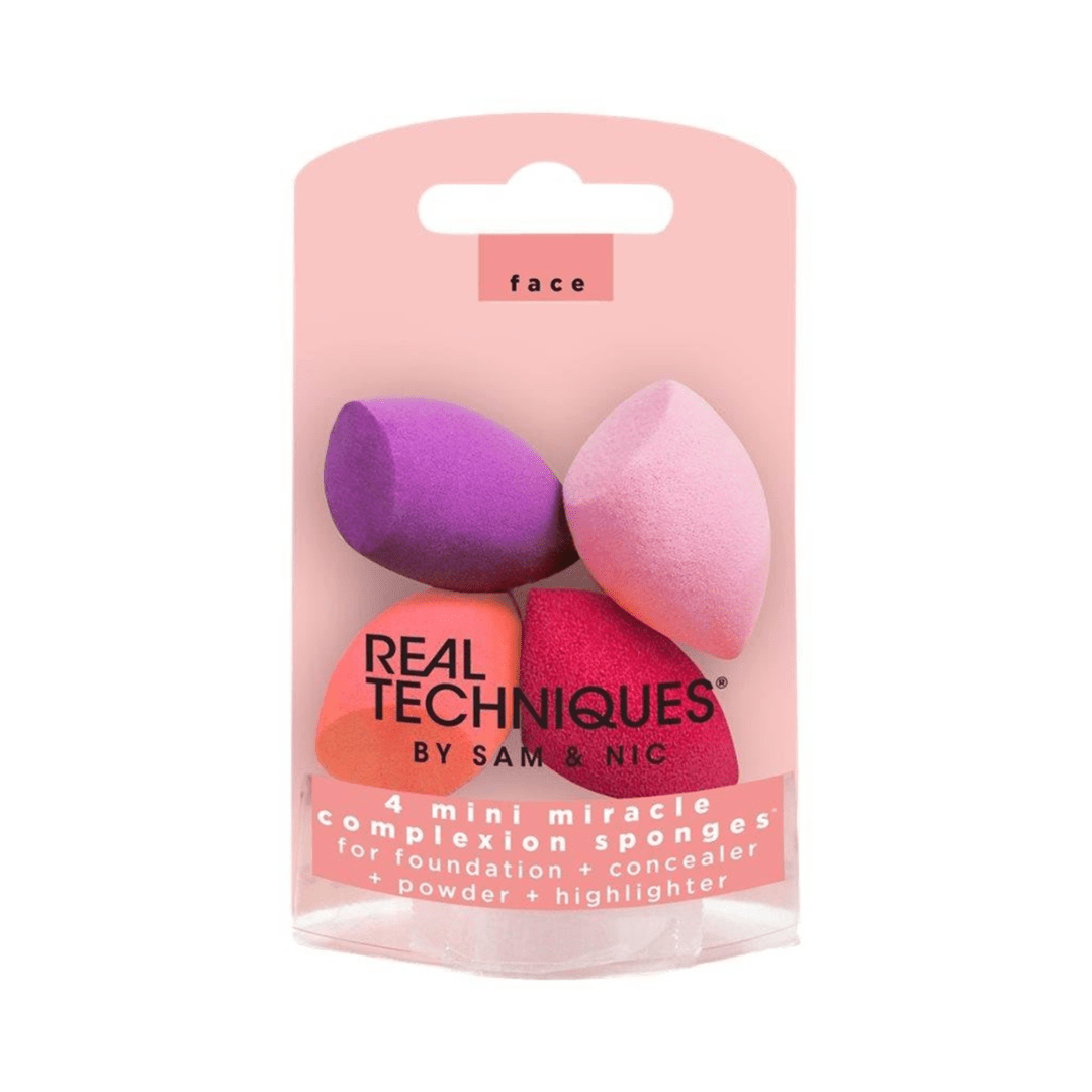 Real Techniques Mini Miracle 4 Sponges - Makeup lagersalg