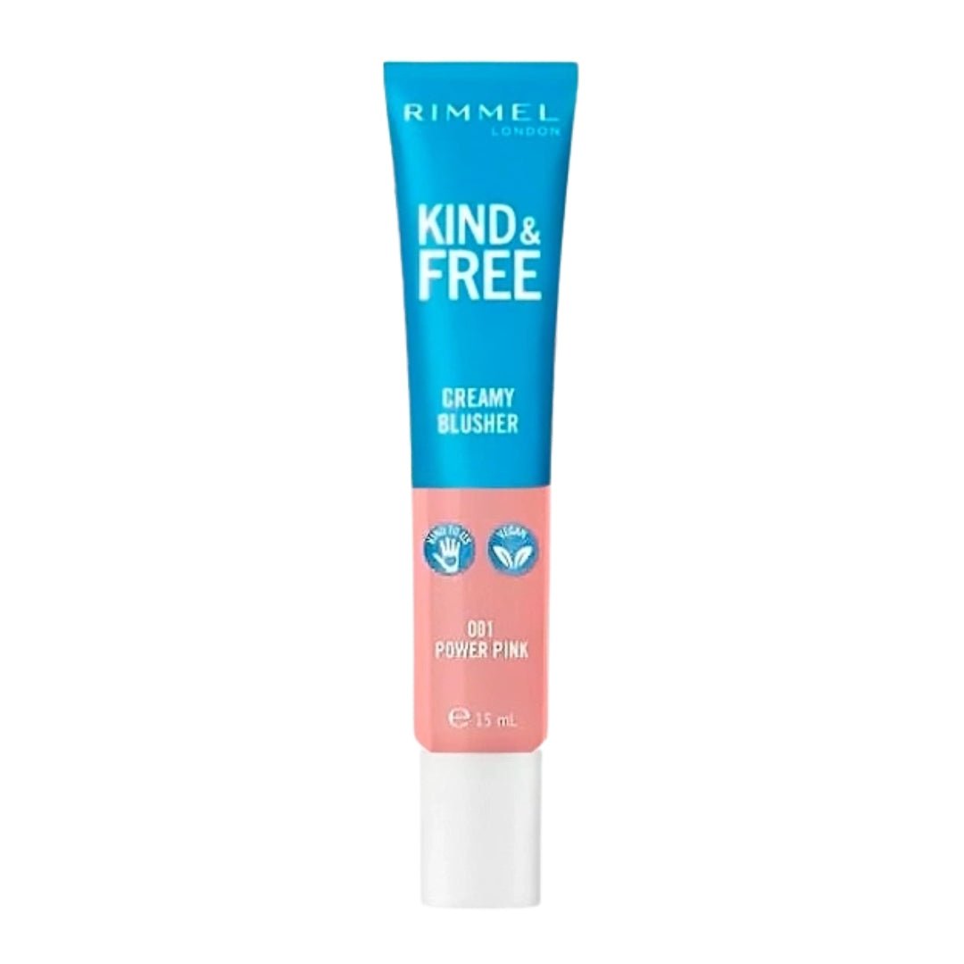 Rimmel Kind & Free Creamy Blusher 001 Power Pink 15ml - Makeup lagersalg
