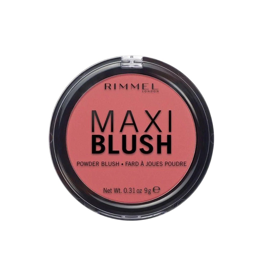 Rimmel London Maxi Blush Pigmented Powder Blusher 9g - Makeup lagersalg