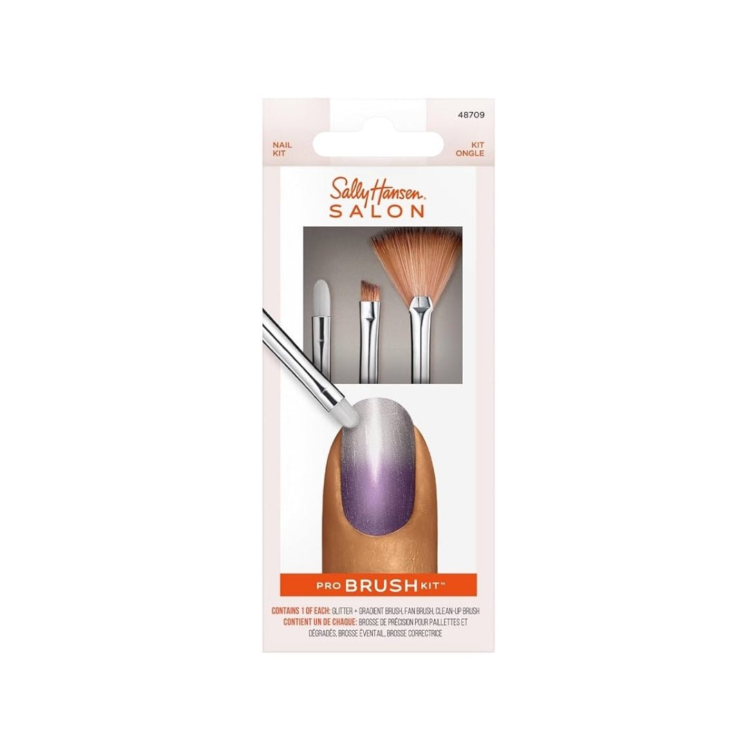 Sally Hansen Nail Salon Pro Brush Kit Ongle - Makeup lagersalg