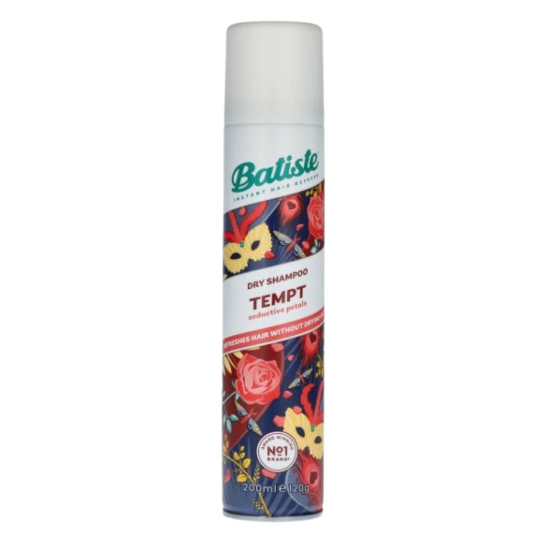 Tempt Dry Shampoo 200ml - Refresh Your Hair With This Convenient Dry Shampoo - Makeup lagersalg