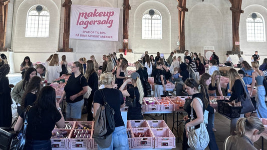 Indkøber til Makeuplagersalg - Makeup lagersalg