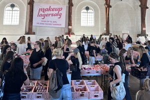 Indkøber til Makeuplagersalg