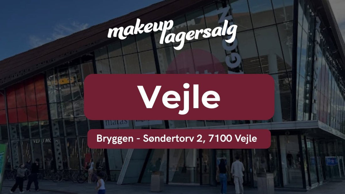Makeuplagersalg Vejle | 13-15 Februar | 2026 - Makeup lagersalg