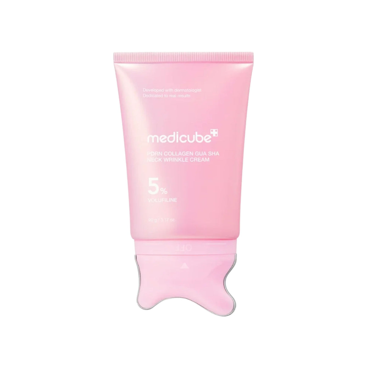 Medicube PDRN Collagen Volufiline Guasha Neck Wrinkle Cream 90g