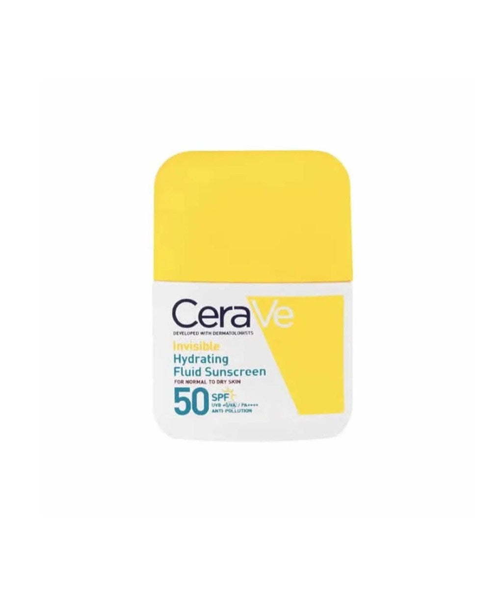 Cerave Invisible Hydrating Fluid Sunscreen Spf50 50ml