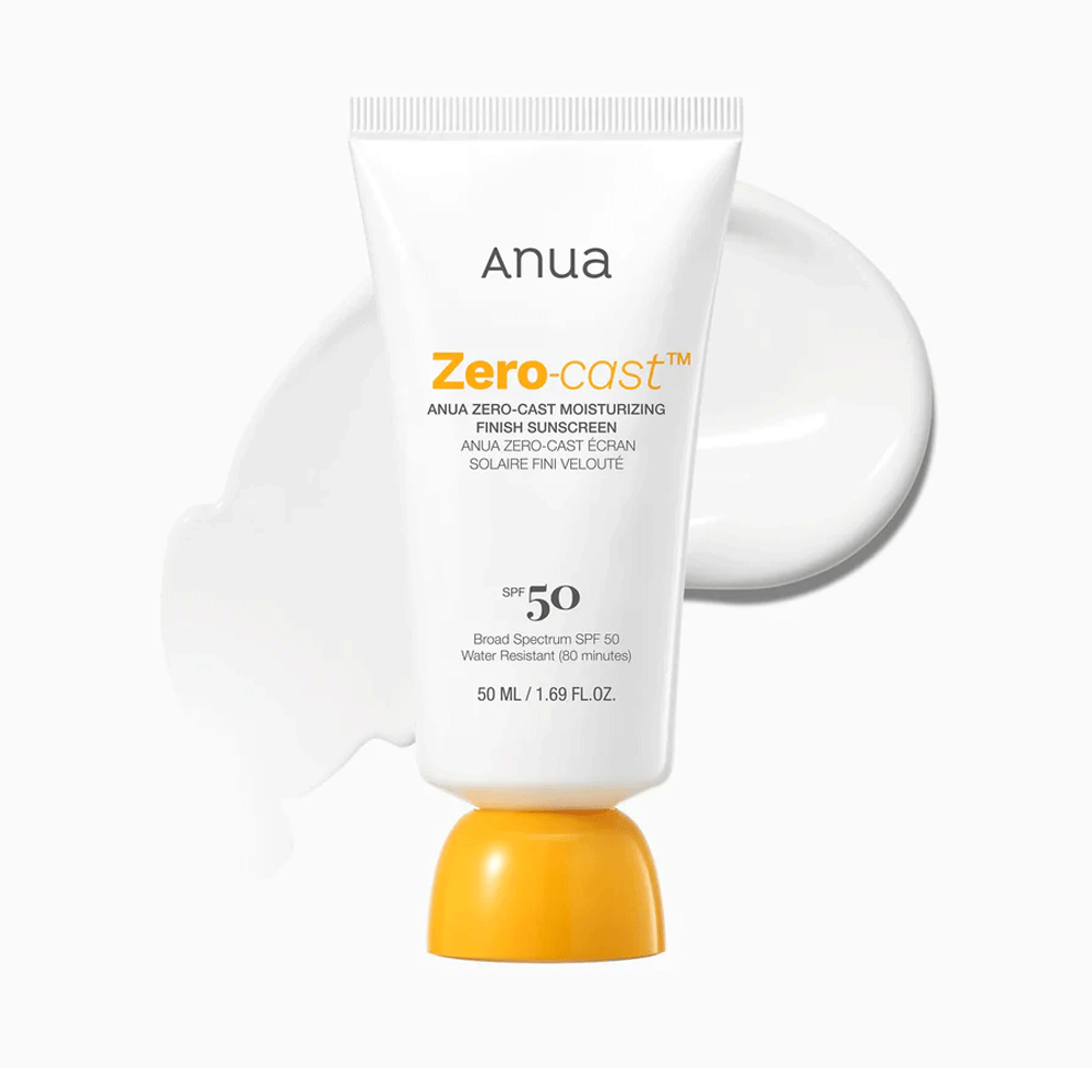 Anua - Zero-Cast Moisturizing Finish Sunscreen 50 ml