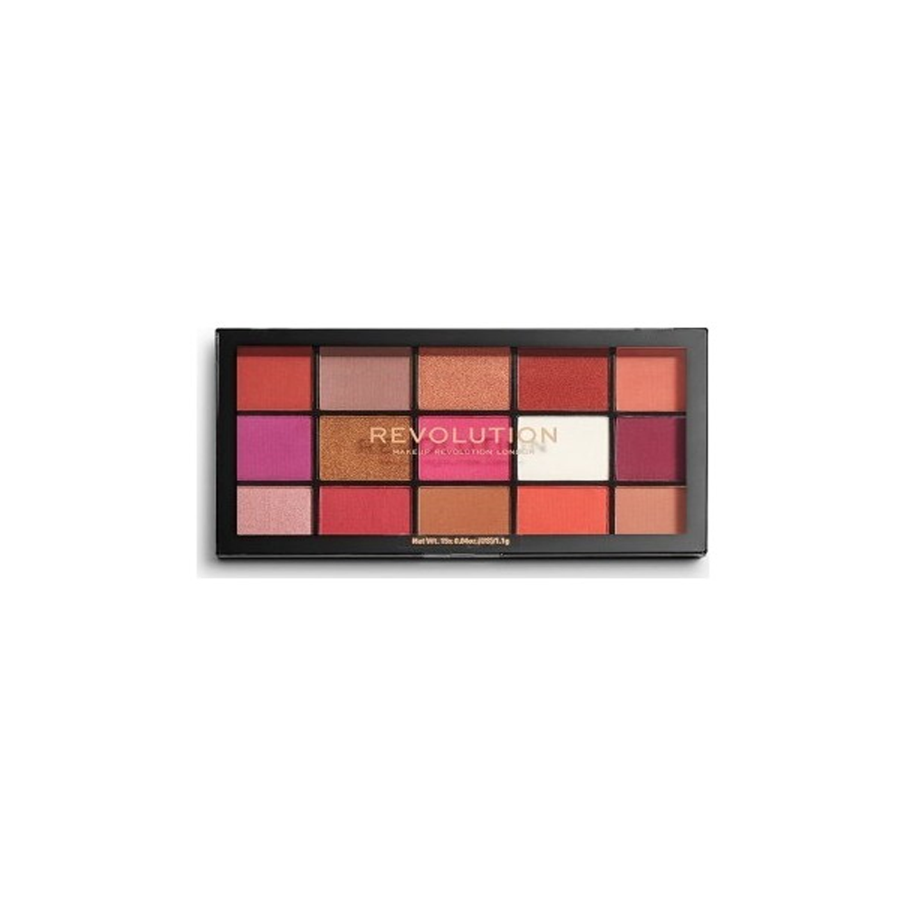 Make Up Revolution Revolution Reloaded Red Alert Palette 15 Eyeshadows
