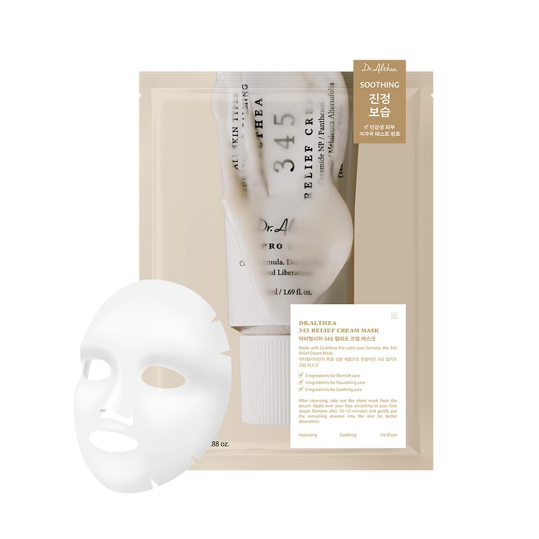 Dr Althea 345 Relief Cream Sheet Mask 25g