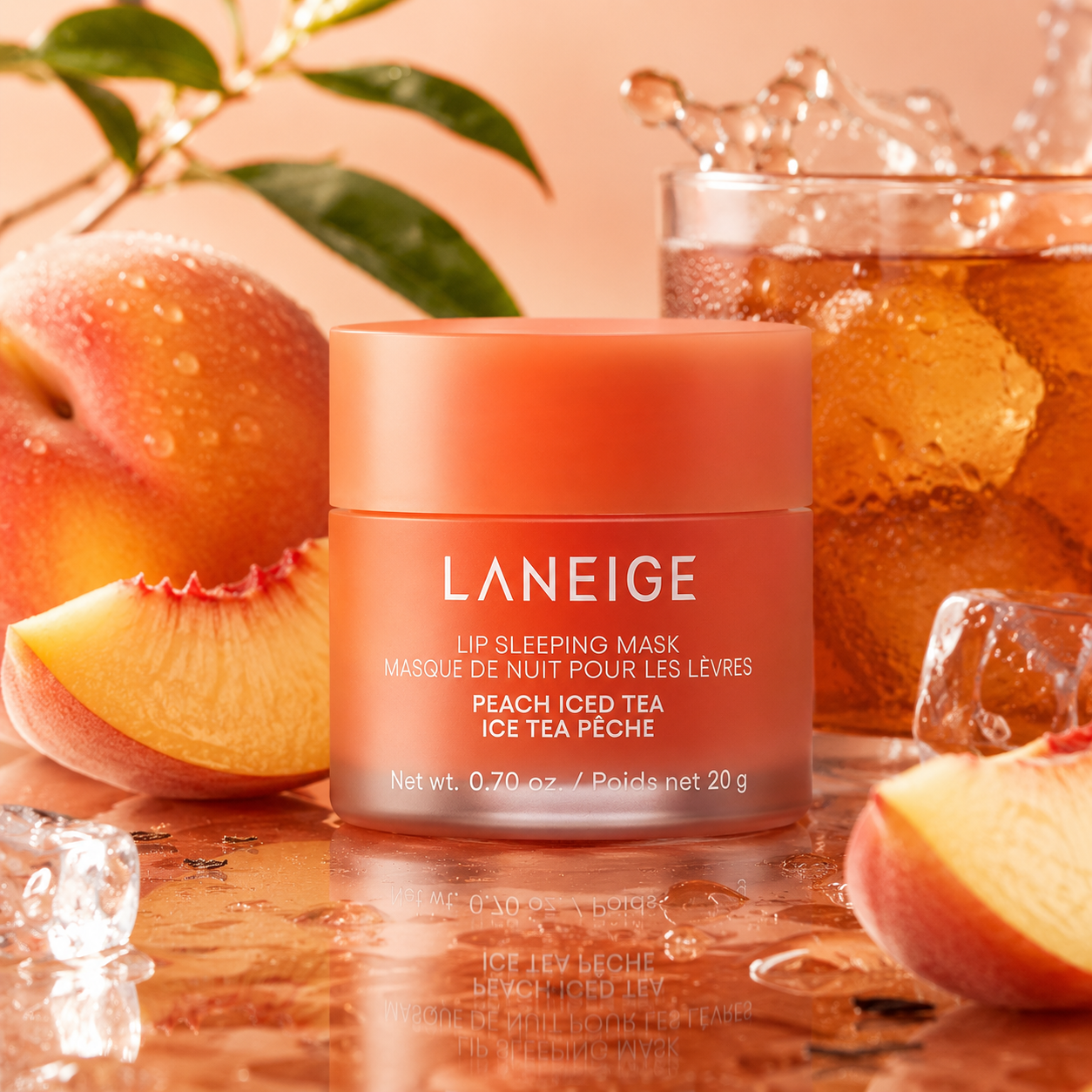 Laneige – Lip Sleeping Mask EX Peach Iced Tea 20 g