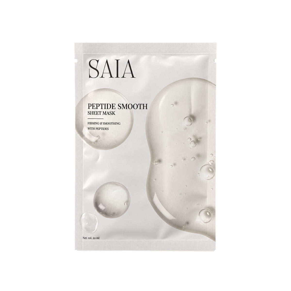Saia Skin Peptide Sheet Mask 20g