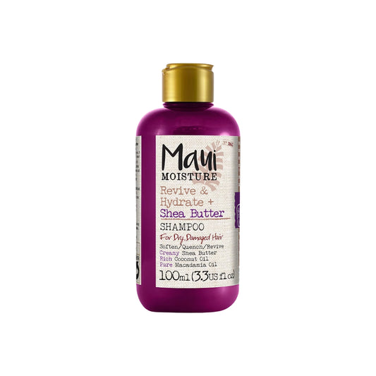 Maui Moisture Aloe Vera & Shea Butter Repairing Travel Shampoo For Damaged Hair 100ml