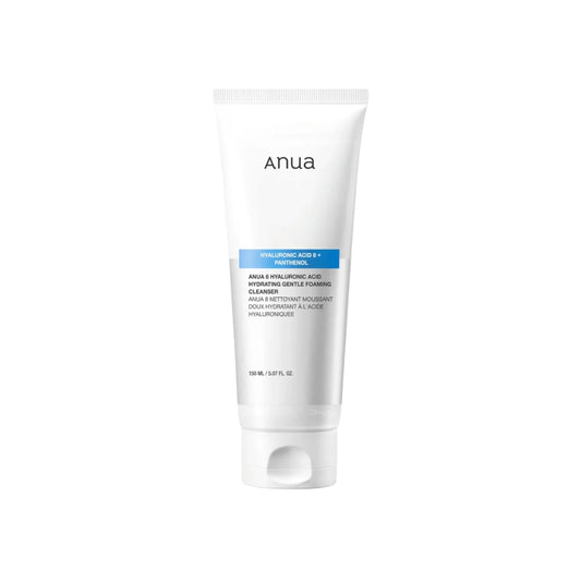 Anua – 8+ Hyaluronic Acid Hydrating Gentle Foaming Cleanser