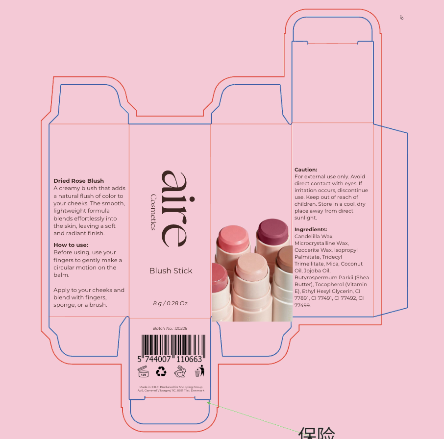 Aire Cosmetics Blush Stick 8g