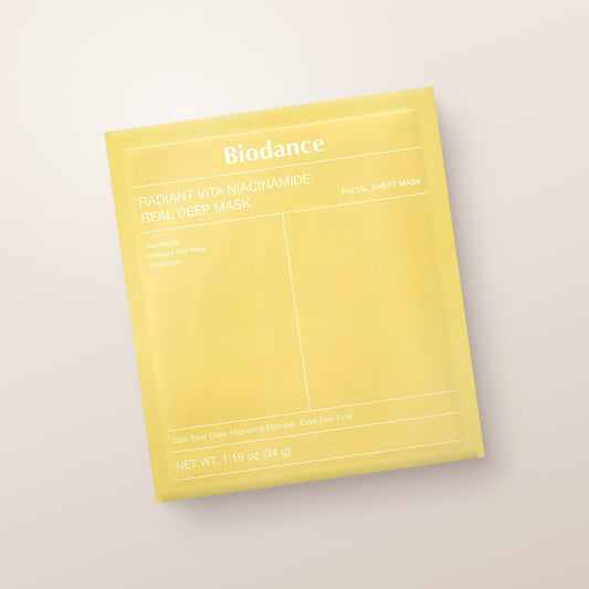 Biodance – Radiant Vita Niacinamide Real Deep Mask 1 stk.