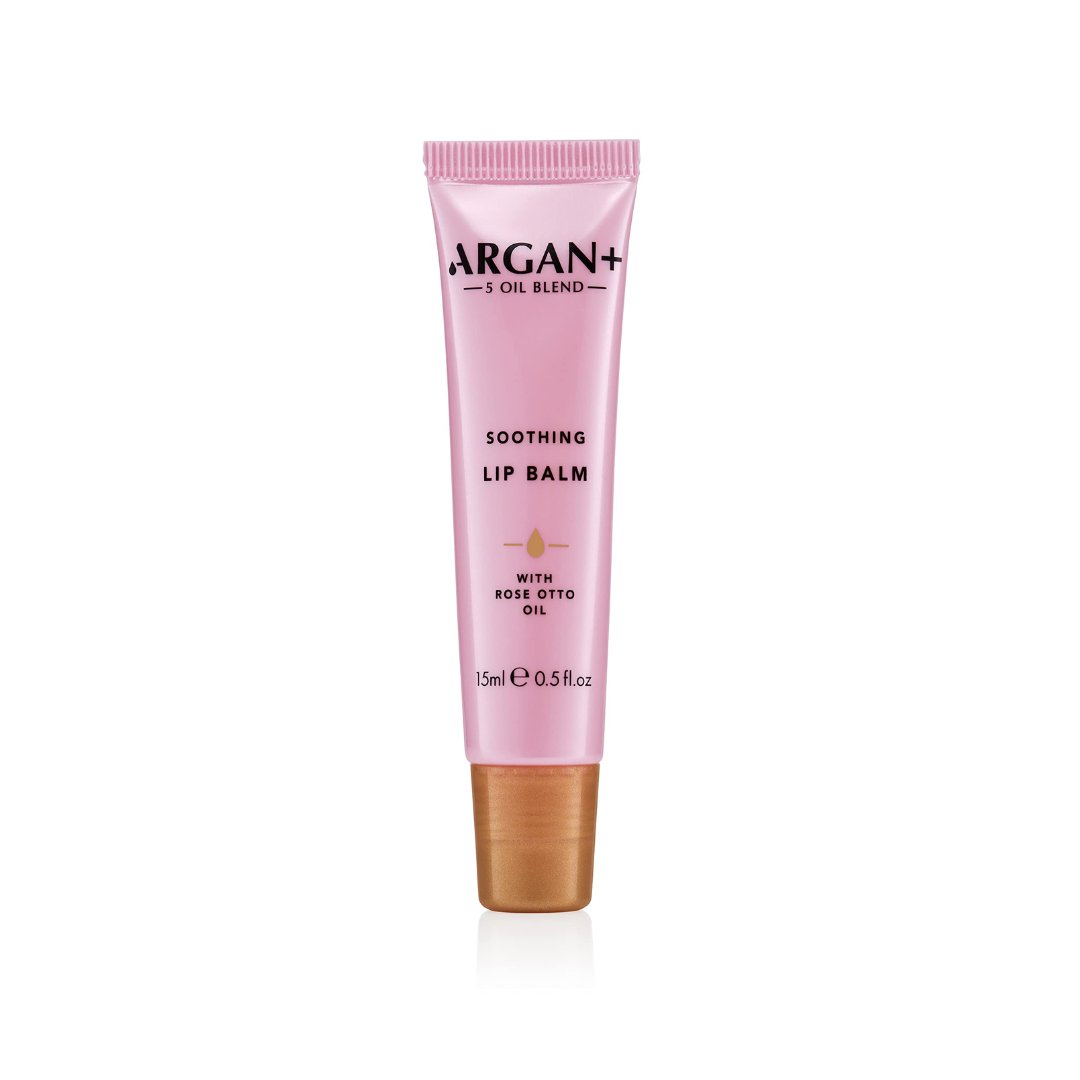 ARGAN Soothing Lip Balm with Rose Otto Oil 15ml - Makeup lagersalg