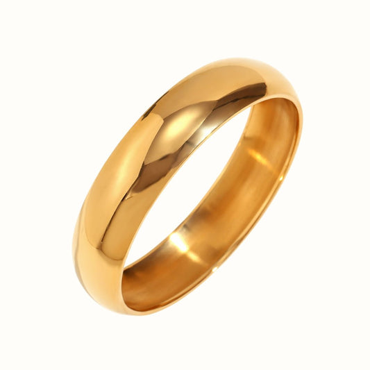 Aura Bangle Armbånd 18K Guldbelagt - Makeup lagersalg