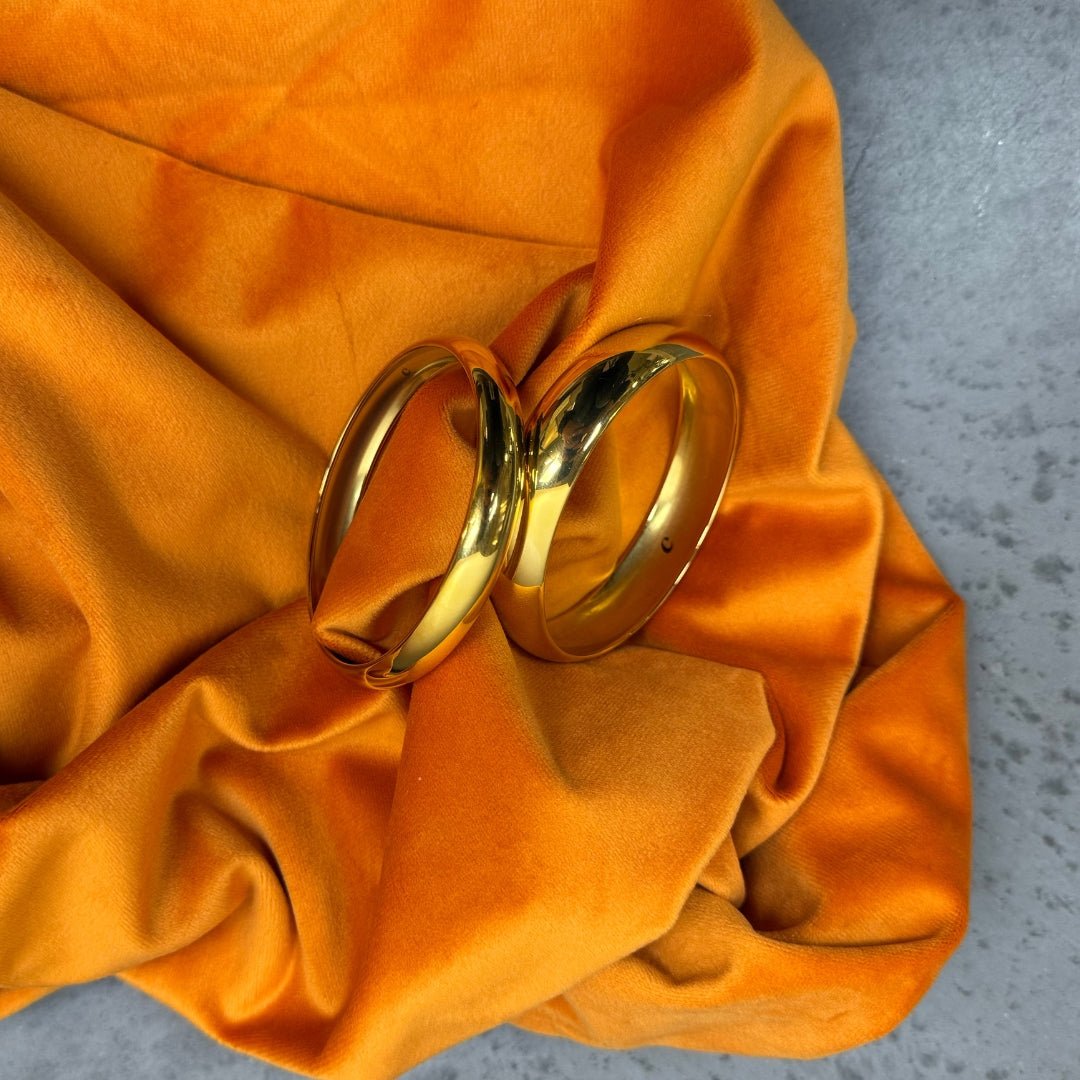 Aura Bangle Armbånd 18K Guldbelagt - Makeup lagersalg