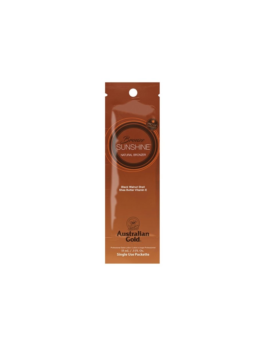 Australian Gold Bronze Sunshine Tanning Cream 15 Ml Shiny Effect