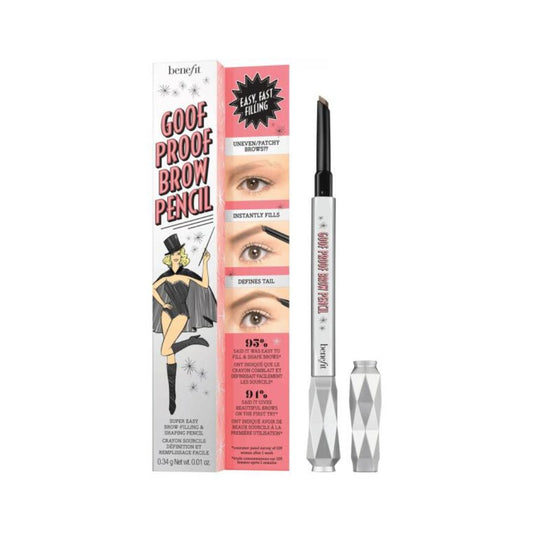 Benefit Goof Proof Brow Pencil - 4 Warm Deep Brown - Makeup lagersalg