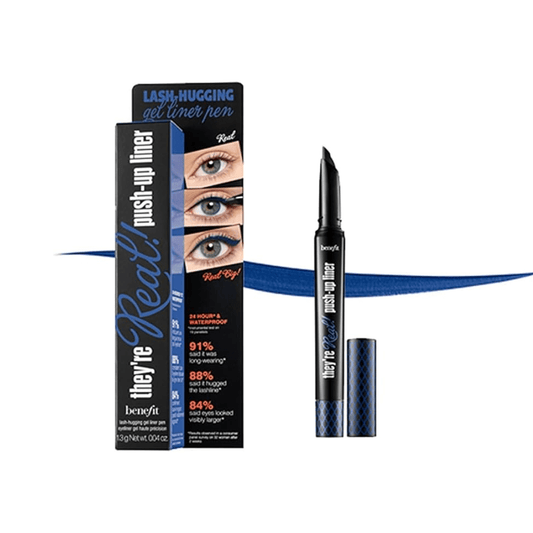 Benefit Theyre Real Push Up Eyeliner Beyond Blue 1.4 g - Makeup lagersalg