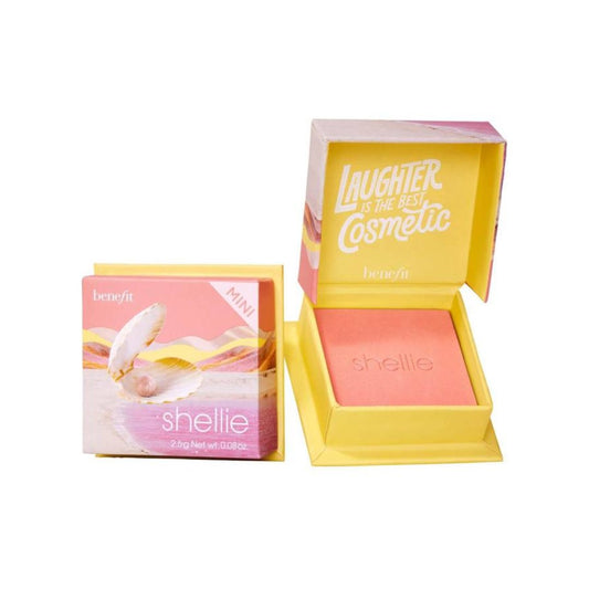 Benefit Travel - Size Blush Shellie Warm - Seashell Pink 2.5g - Makeup lagersalg