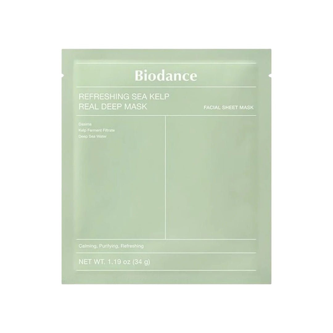 Biodance Refreshing Sea Kelp Real Deep Mask - Makeup lagersalg