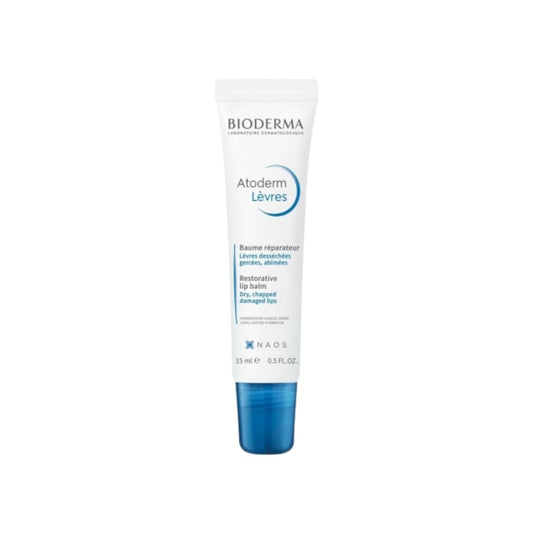 Bioderma Atoderm Restorative Lip Balm 15ml - Makeup lagersalg
