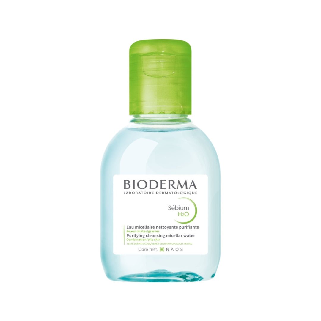 BIODERMA Sebium H2O Cleansing Solution 100ml - Makeup lagersalg